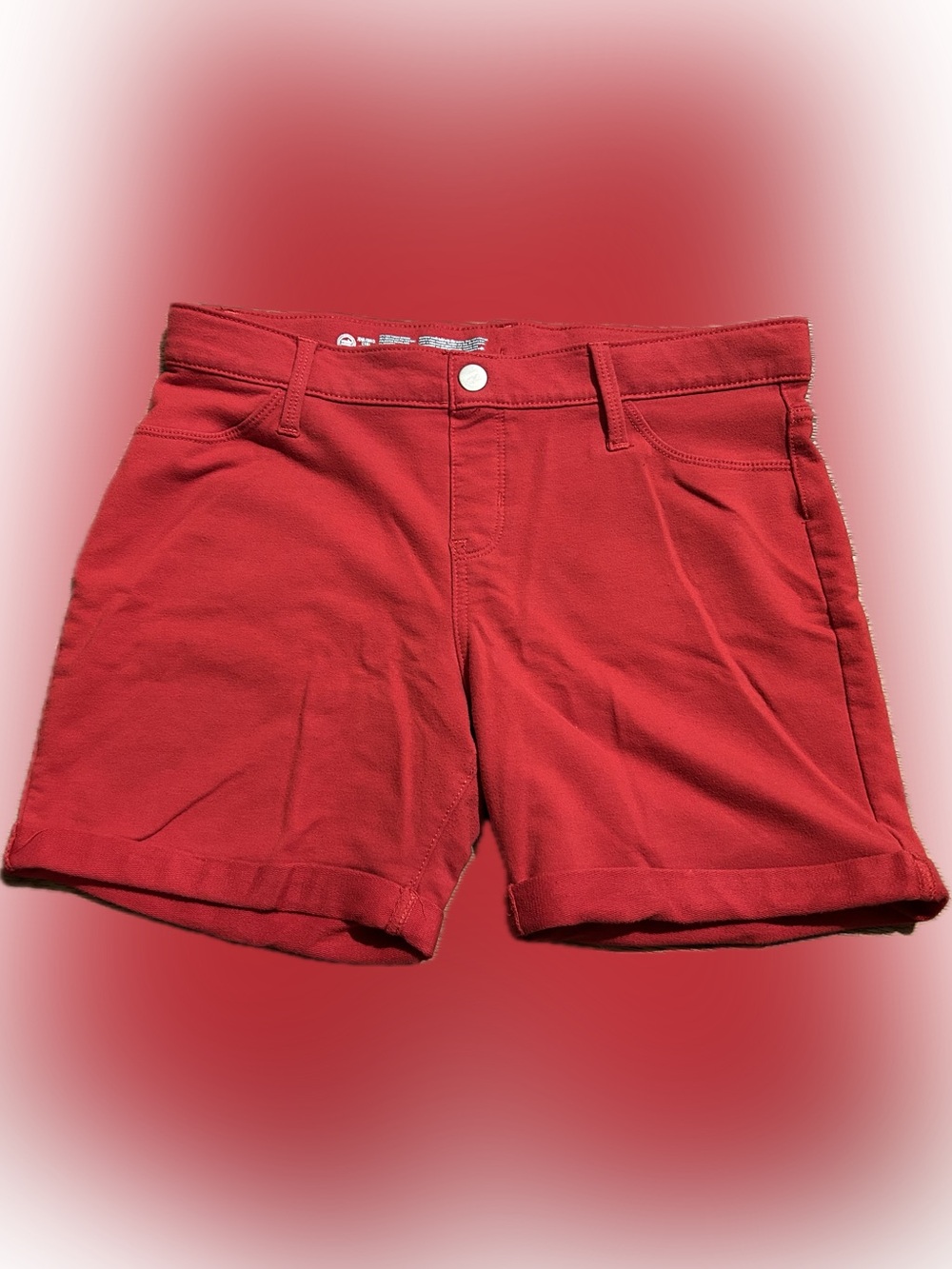 Wonder Nation Girls XXL - 18 Red Shorts